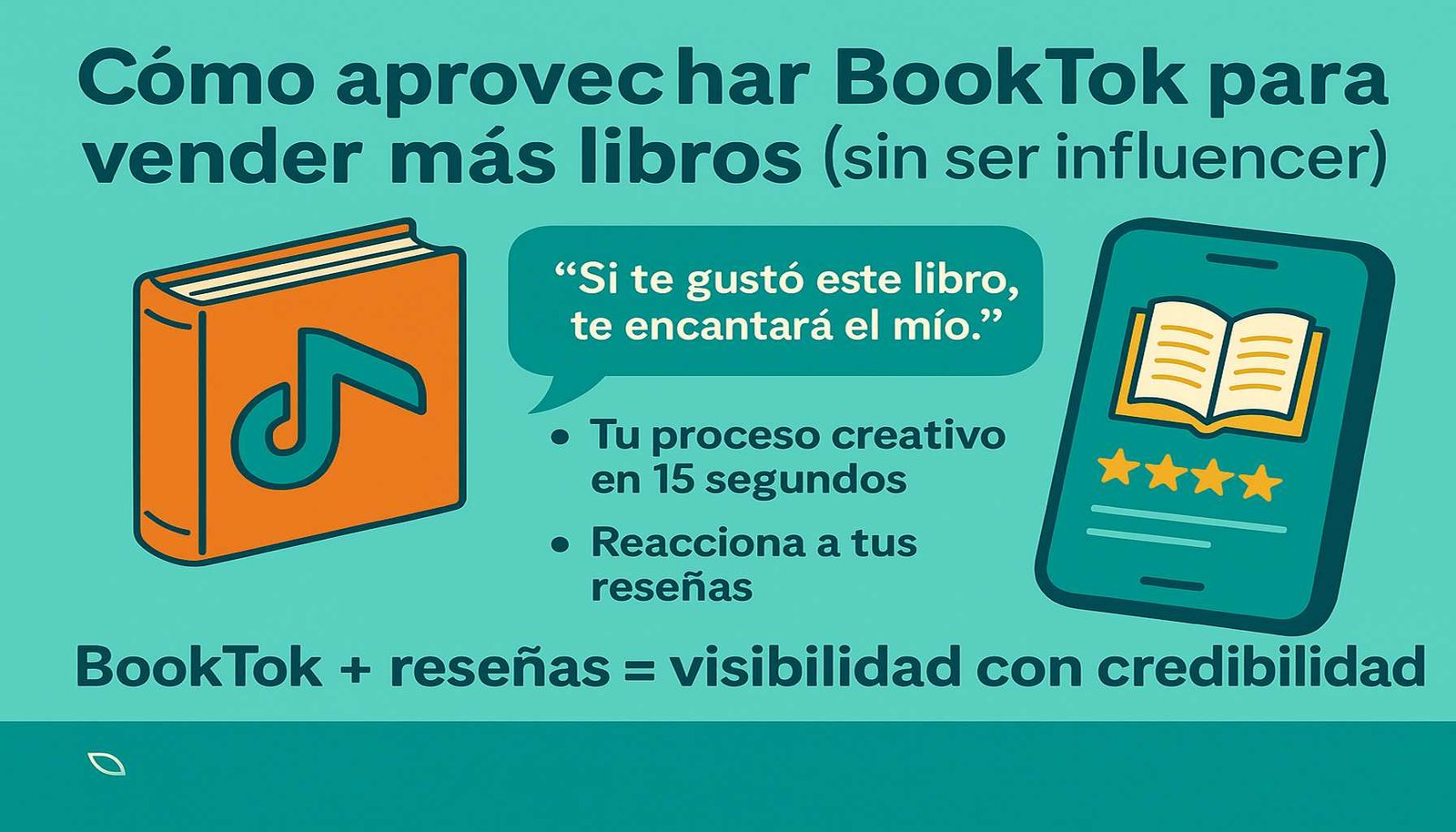Cómo aprovechar BookTok para vender más libros (sin ser influencer)